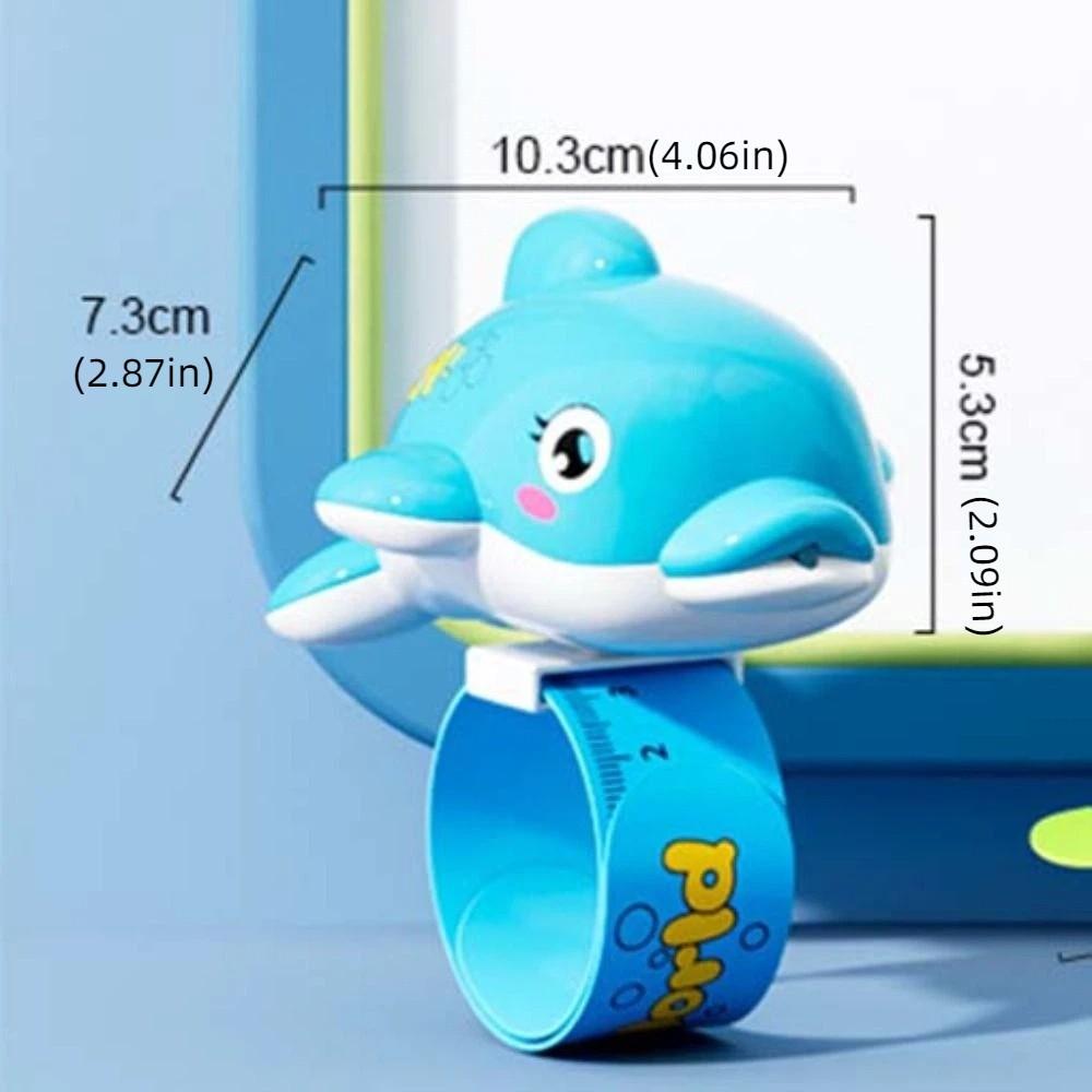 Bracelet Style Turtle Squirt Toy Squirt Function Dolphin Press Type Toy Wrist Water Toy  Bath Time