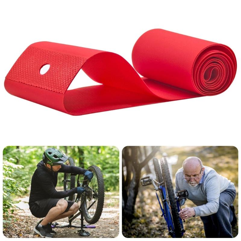 Sostituzione Pad per Copertone Bici da Strada in Nylon 20/26 pollici Strisce Protettive Interne per Copertone Bici Protezioni Piatte Facili da Usare