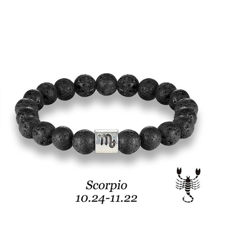JYL TS Bracelet Zodiac  Constellation-Aligns Destiny & Enhances Birth Star Luck Scorpio constellation b dazzled синий