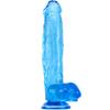 Female Oversized Dildo Color Transparent Simulation Dildo Penis Adult Erotic Sex Products