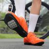 Professional Men Cycling Shoes Breathable Hard-Soled Booster Road Cycling Lock Shoes Women SPD Road Cycling Competition Shoes