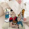 P-PopeyeS The S-Sailor Cartoon Cushion Cover Inches Farmhouse Decor Home Throw Pillow Covers for Couch Decorations