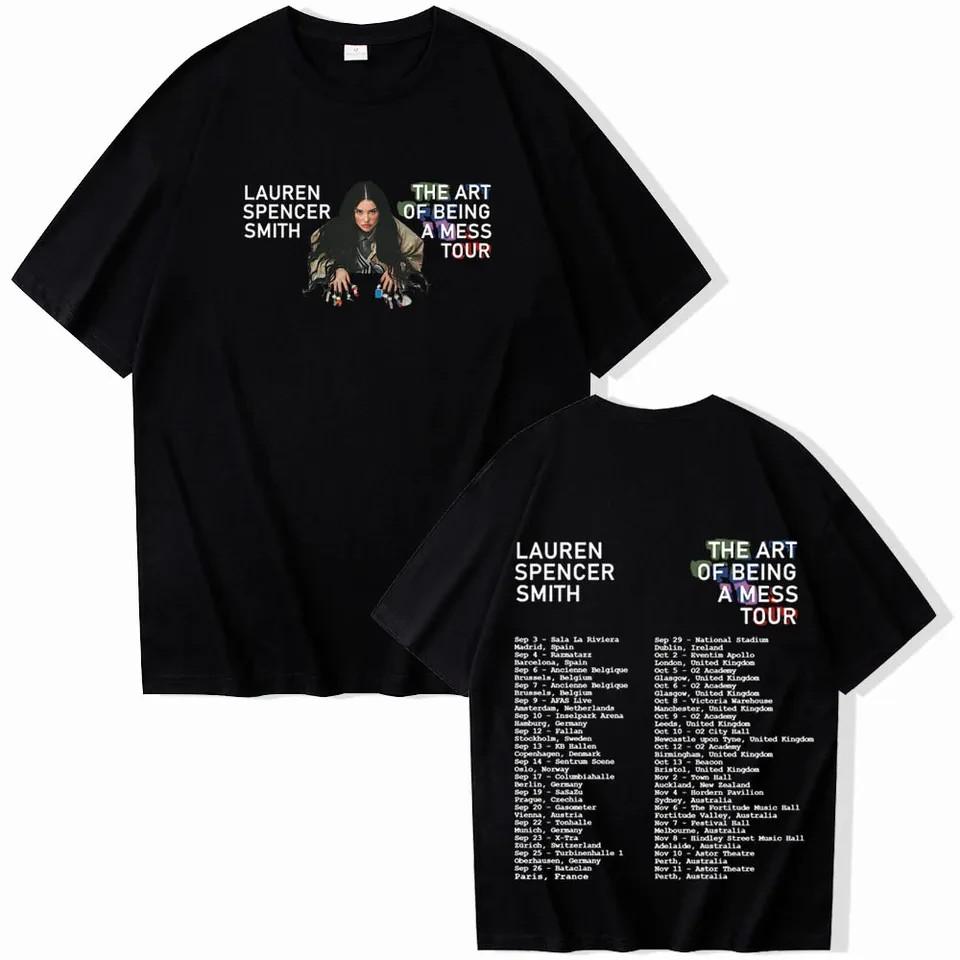 2 Sides Lauren Spencer Smith The Art Of Being A Mess Tour 2025 Shirt CL172 XXXL