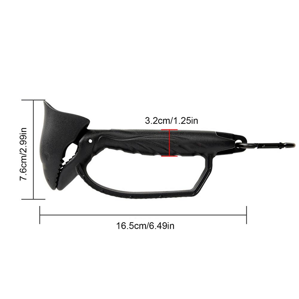Plastic Fish Lip Gripper Grip Bass Trout ABS Fishing Pliers Gear Floating Pesca Controller Fishing Tool Tackle Fish Grabber