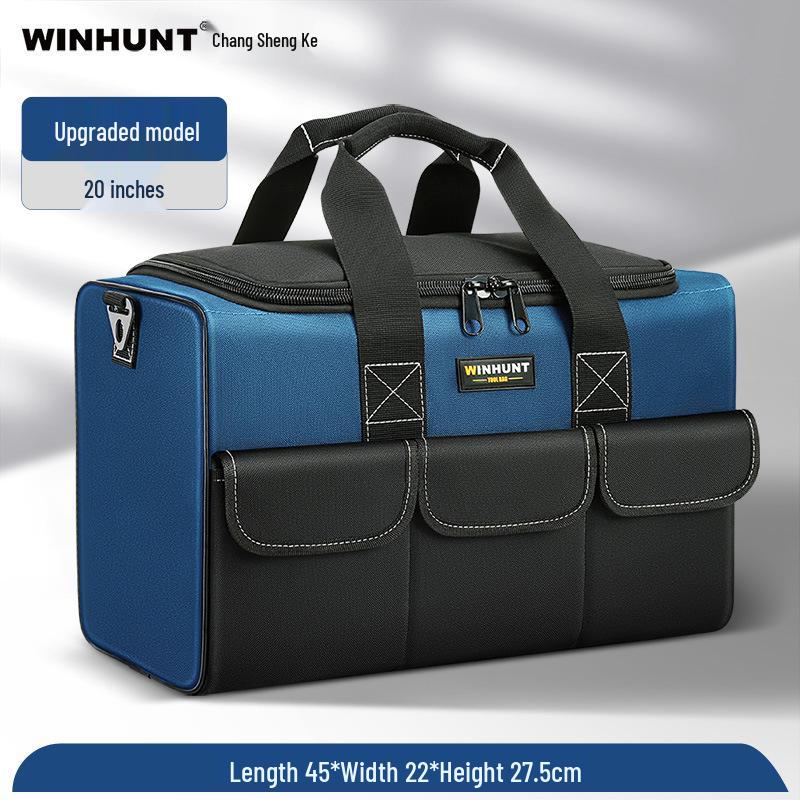 Everwinner Durable Canvas Electrician Tool Bag - Sturdy, Thickened, and Wear-Resistant