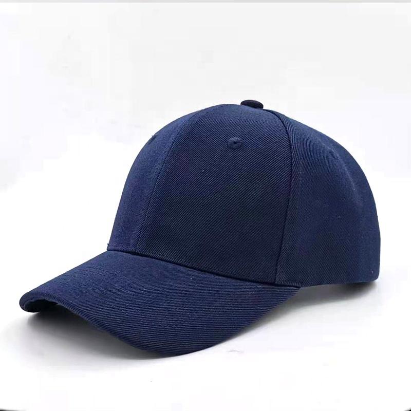 High Quality Cotton Baseball Cap with Logo Embroidery Sporty New Snapback Gorras for Men and Women Outdoor Sport Sun Hat