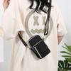 Slim Crossbody Phone Wallet – Water-Resistant Nylon Bag for Women, Adjustable Strap