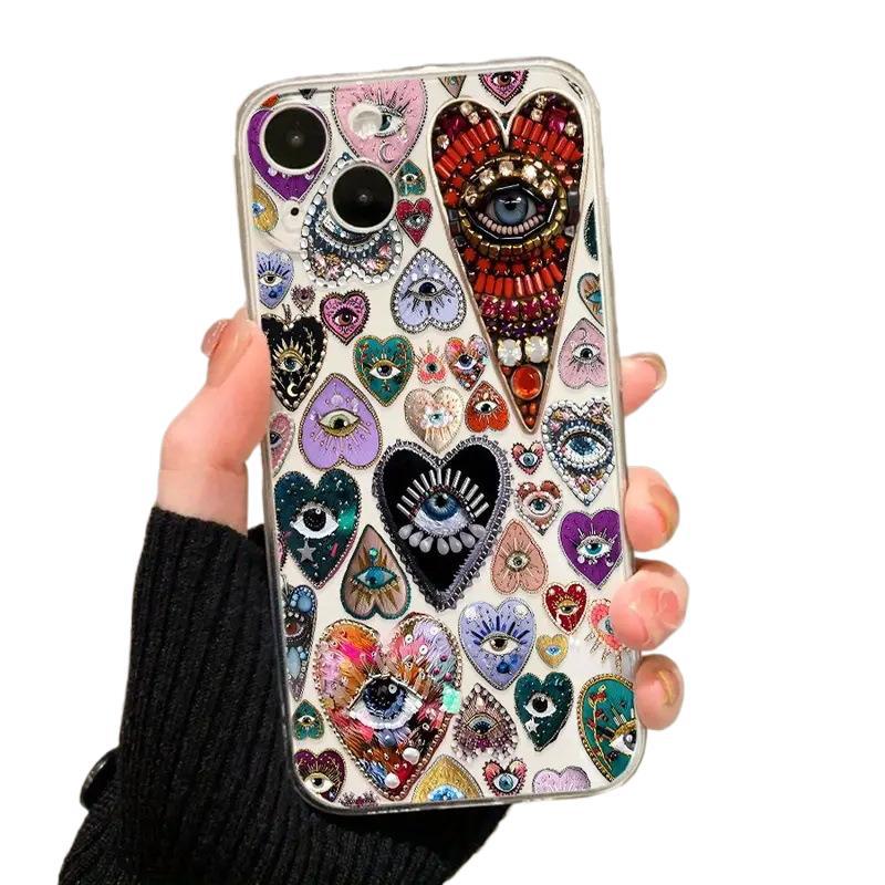 Teufelsauge iPhone17 All-inclusive 16e Handyhülle Apple 15promax14/13pro transparent Luft