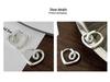 Yinruitai S925 Sterling Silver Heart Stud Earrings for Women - Simple, Elegant Design, 2022 Edition.