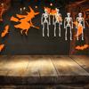 Szkielety Dekoracje Halloweenowe Model Ciała Ludzkiego Anatomia Szkieletu Realistyczny Model Szkieletu do Domów Strachów Cmentarzy