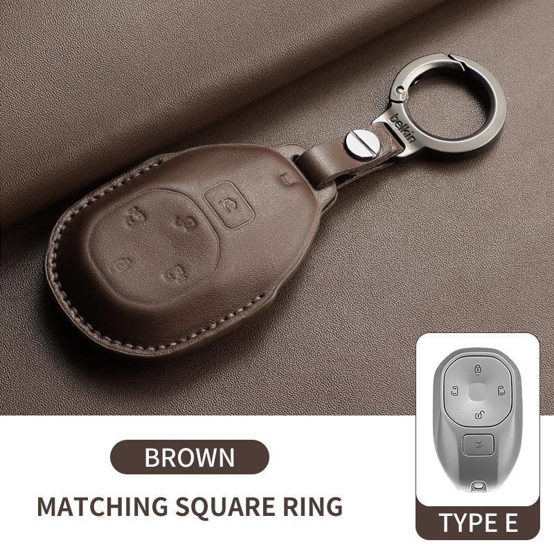 

Leather Car Key Cover For Gac Trumpchi Gs3 Gs4 Gs5 Gs8 Ga3 Ga4 Ga6 Gm8 Sgs7 Legend E8 Auto Keychain Protection Shell Accessories