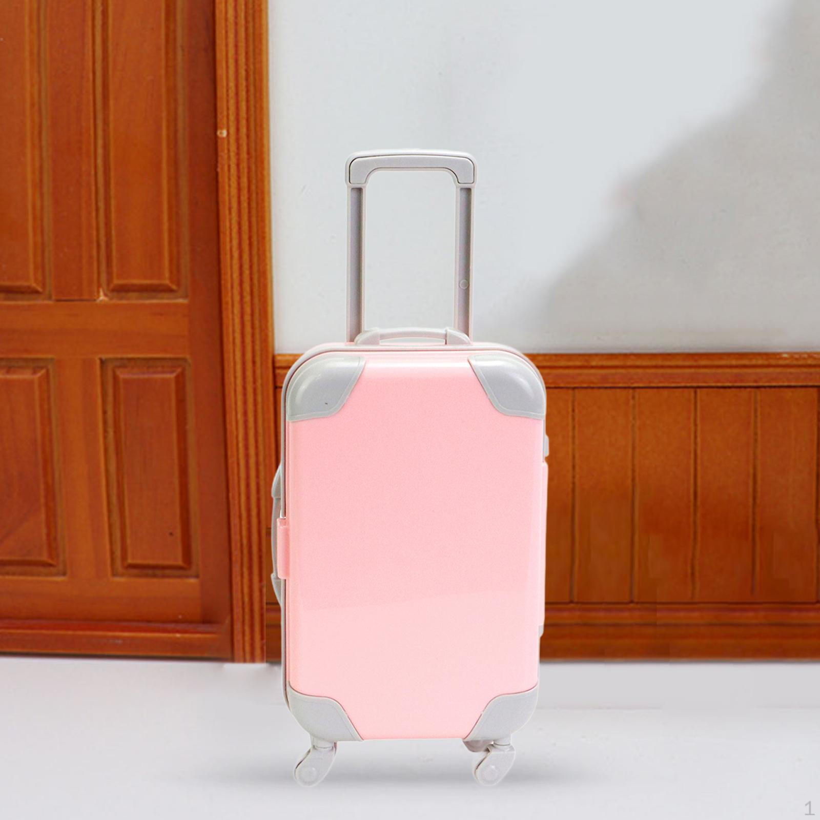 

Чемодан для куклы 18 дюймов, игрушка для ролевых игр, переноска, хранение, мини-дорожные аксессуары для