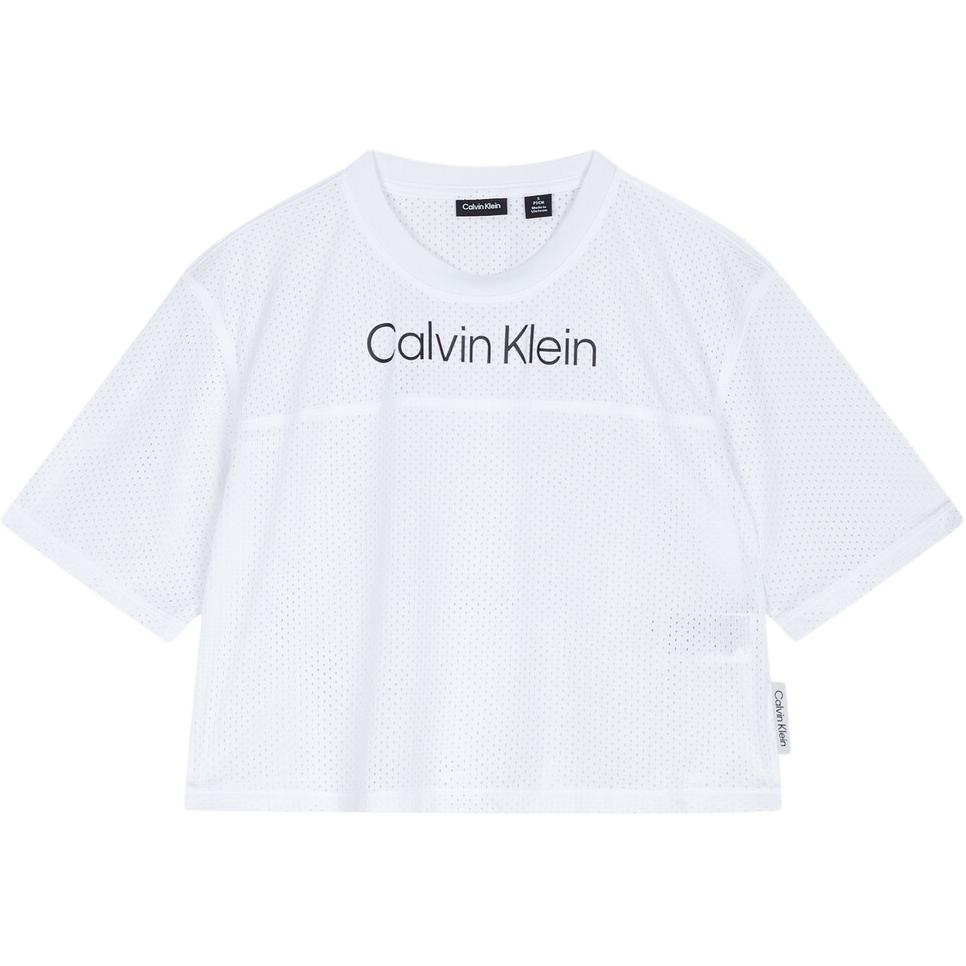 

Calvin Klein Loose Plain Knit Short Sleeve T-Shirt Men tops White 4WS4K184-540 M