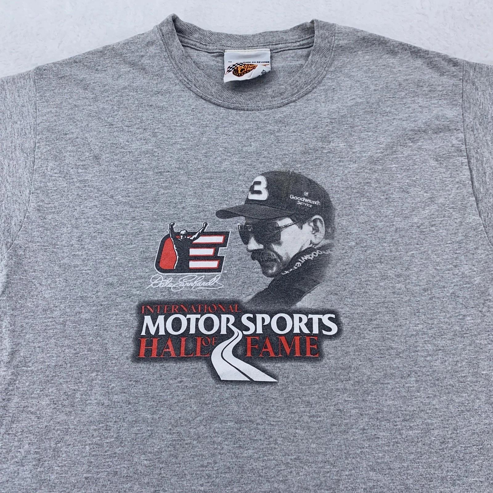 Vintage Dale Earnhardt NASCAR Racing Shirt Mens Small Motorsports Hall of Fame 2XL