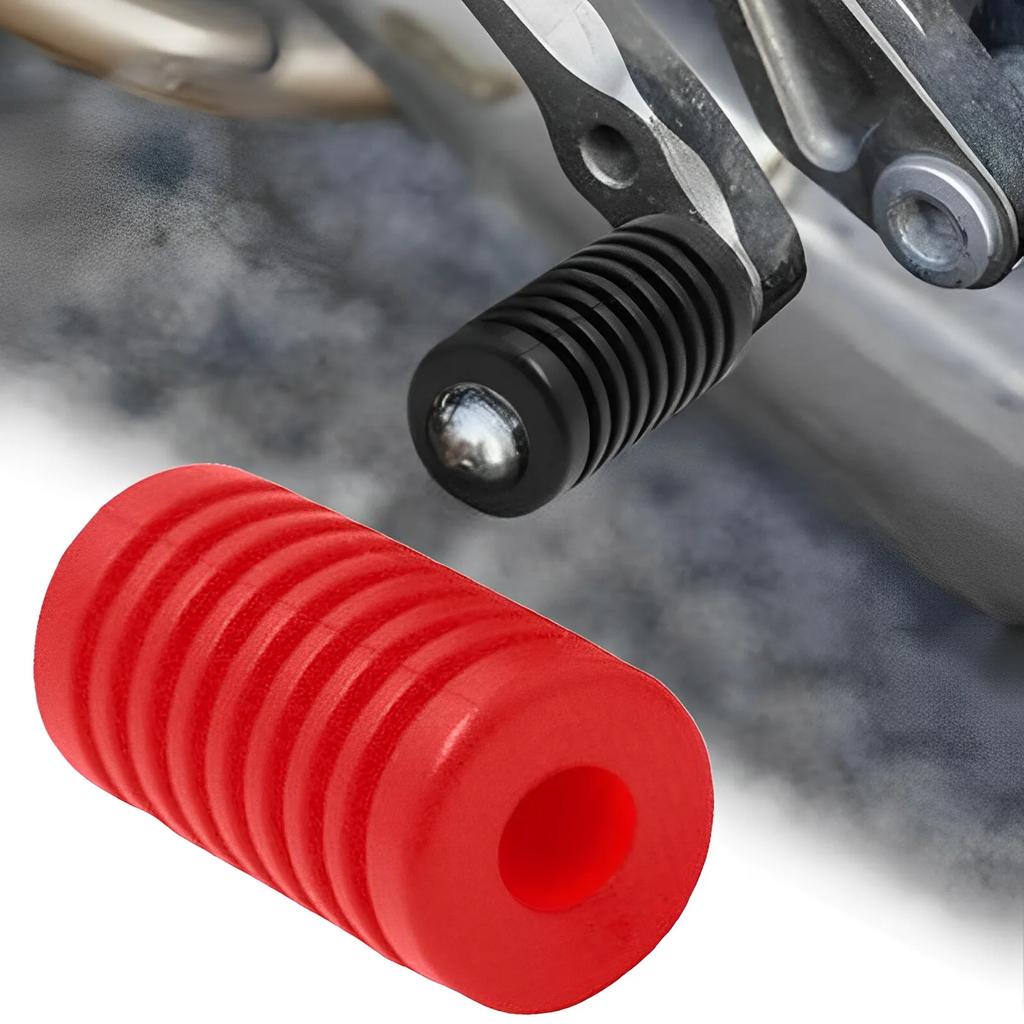 Palanca de Cambios de Marchas de Motocicleta Almohadilla para Pies Pedal Cubierta de Goma Universal Cubierta de Pedal Almohadilla para Palanca de Cambios Para Yamaha Suzuki Kawasaki Honda