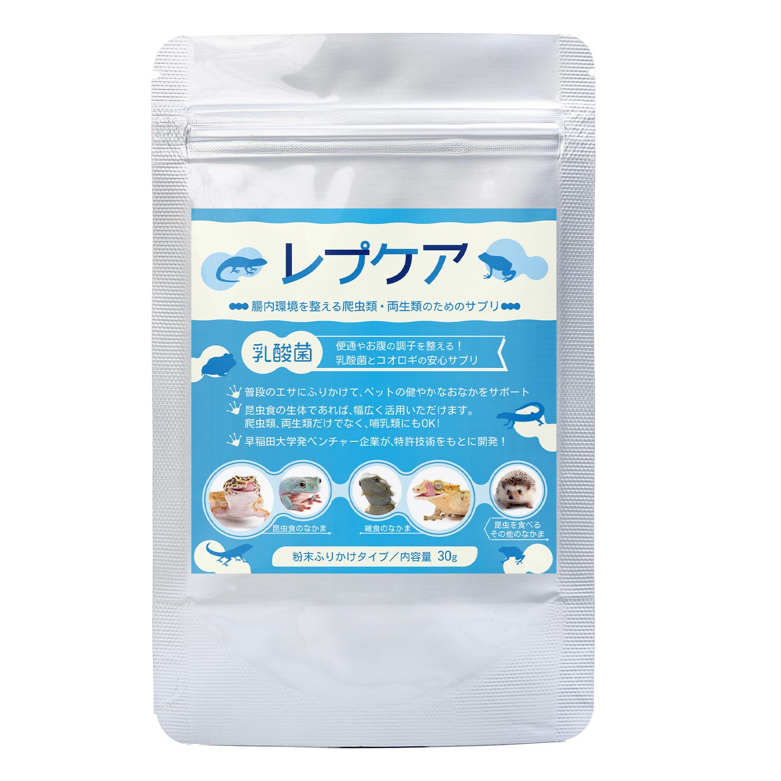 

Пробиотическая добавка для рептилий и амфибий, питающихся насекомыми – На основе сверчков и для поддержки здоровья кишечника – ECOROGY REPCARE-PROBIOTICS 30 г × 1 упаковка или 2 упаковки 1