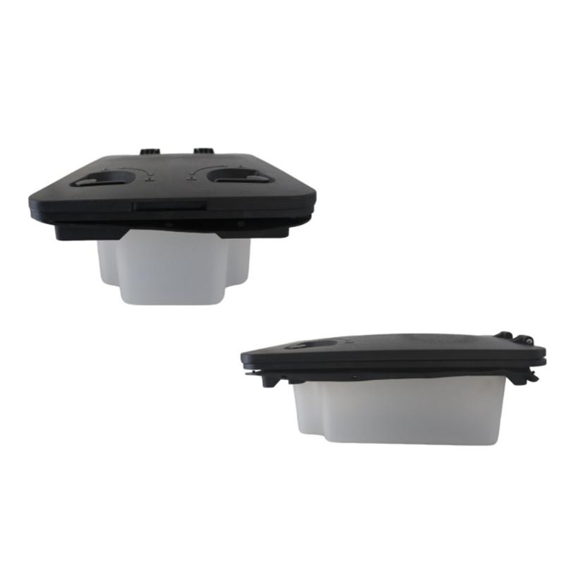 Reinforced Polymer Plastic Boat Panel Cover Featuring Simple Press Fastener For Quick Access And Installation