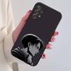 L-Levi A-Ackerman Anime  Phone Case For Samsung S25,S24,S21,S22,S23,S30,Ultra,S20,Plus,Fe,Soft Silicone Black Cover