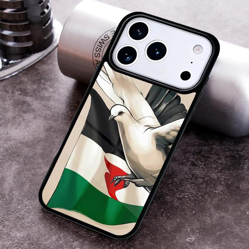 P=alestine Flag Freedom Soft Phone Case for iPhone 17 16 15 Pro Max Air 14 13 12 11 Plus Shockproof Capa Cover