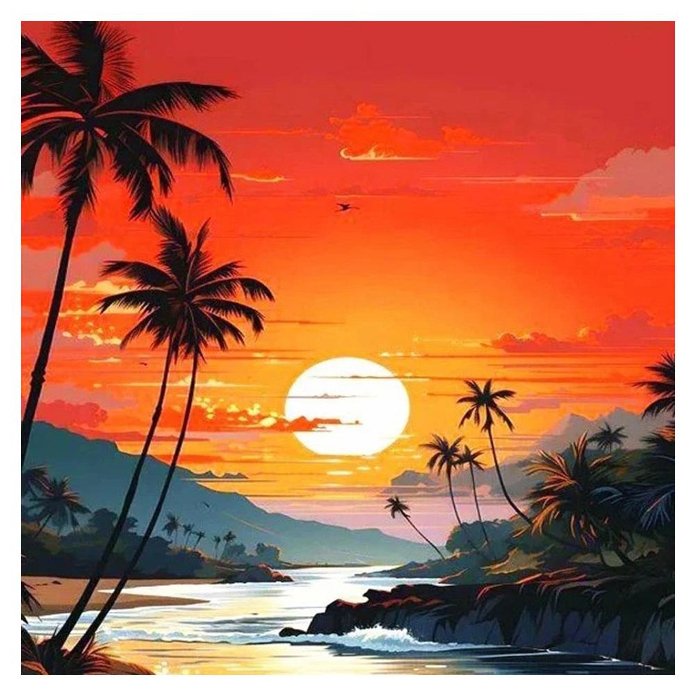 

Fairy Dust DIY 5D New Dream Castle Diamond Painting Embroidery Mosaic Fantasy Moon Landscape Christmas Home Decor Gift
