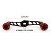 Fishing Reel Arm Aluminum Alloy Baitcasting Fishing Reel Rocker Dual Grip Handle Fishing Accessories