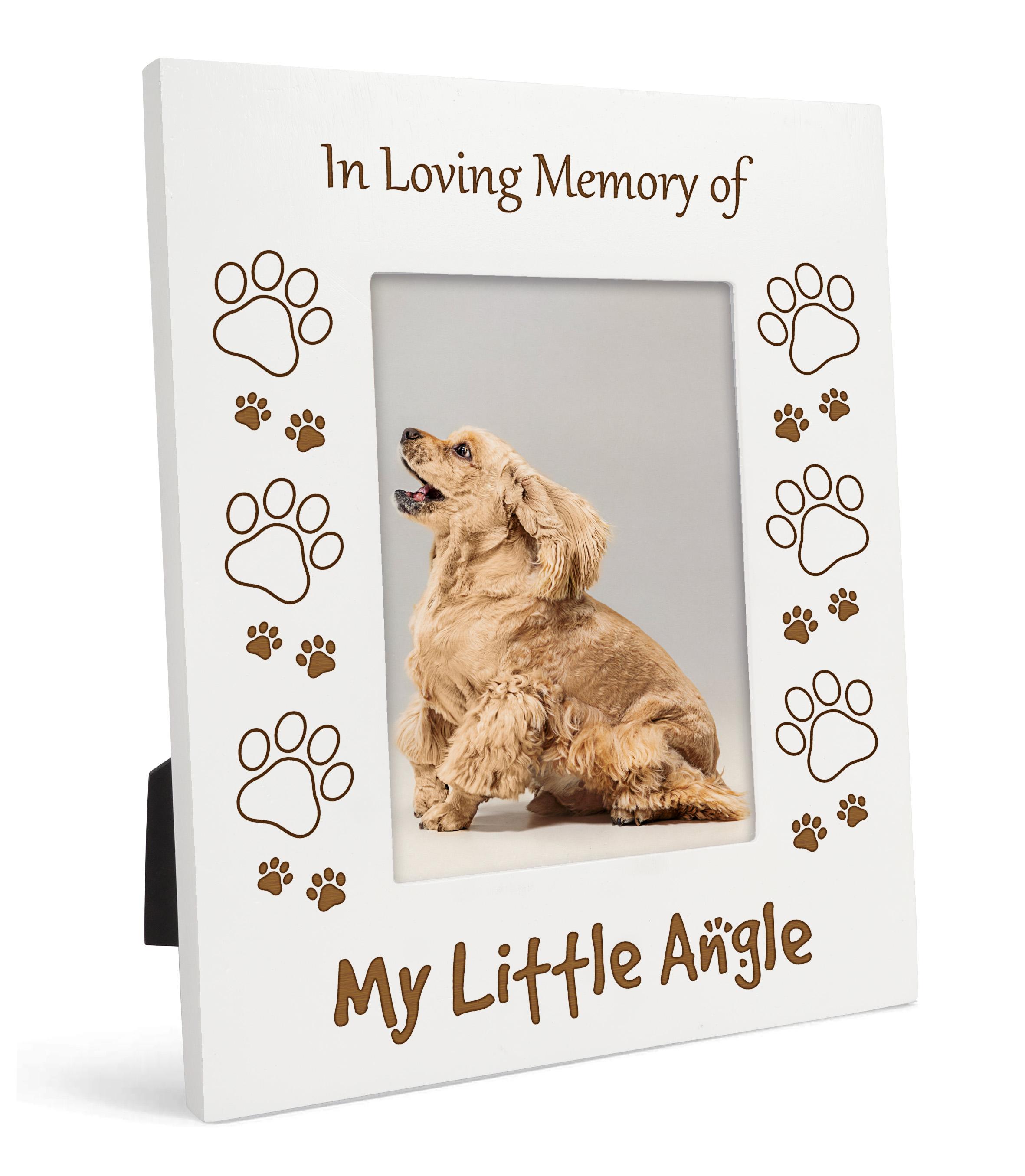 

Дорогий Сувенір Зроблено з Любов ю Гравірована Настільна Рамка для Фотографій Дерев яна В Пам ять Про Цитати Біла Рамка для Фотографій 4x6 Inches Vertical білий