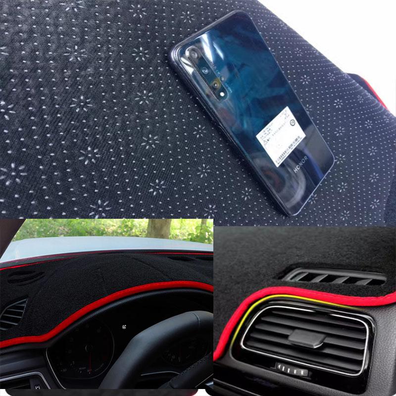 Car dashboard Avoid light pad Instrument platform desk cover Mat Carpets For Mitsubishi Outlander 3 2013-2017 2018 2019 2020