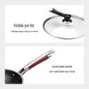 Wutuo Kangerle 32cm Antihaft-Haushaltswok mit Deckel