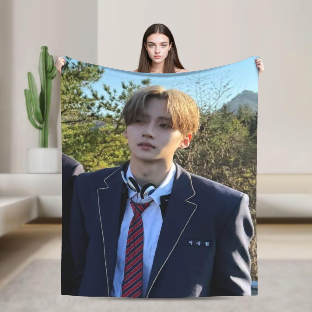 Ald1 Sangwon Soft Blanket  Novelty Travel Office Throw Blanket Bedroom Flannel Bedspread Sofa Bed Cover