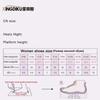 Fashion Women's Block Heel Sandals Summer New Pointed Toe Shallow Slip Rhinestone Square Buckle Strap Bag Heel Pump