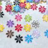20 Pieces of 25mm Charming Flower Rhinestone Scrapbook Suitable for Jewelry Making DIY Various Handmade Decorations