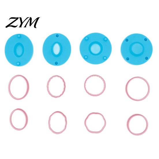 Craft Molds for Clay Earrings 12Pcs Mini Plate Molds, Earring with Positioning Base, Multi?Shape Jewelry Pendant Making Cutters DIY Polymer Earring,