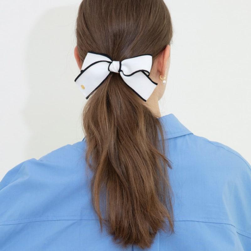 FANTASTIC PLANET Pretty School Ribbon Hair Pin (3colors)