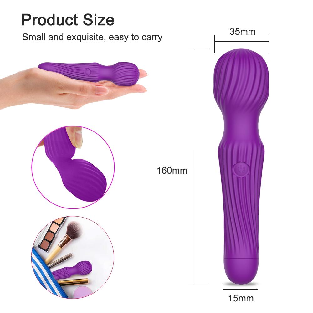 POMFW 10 režimů vibrací Vibrační stroj Malá tykev Masáž stimulace klitorisu Sexy hračka pro dospělé