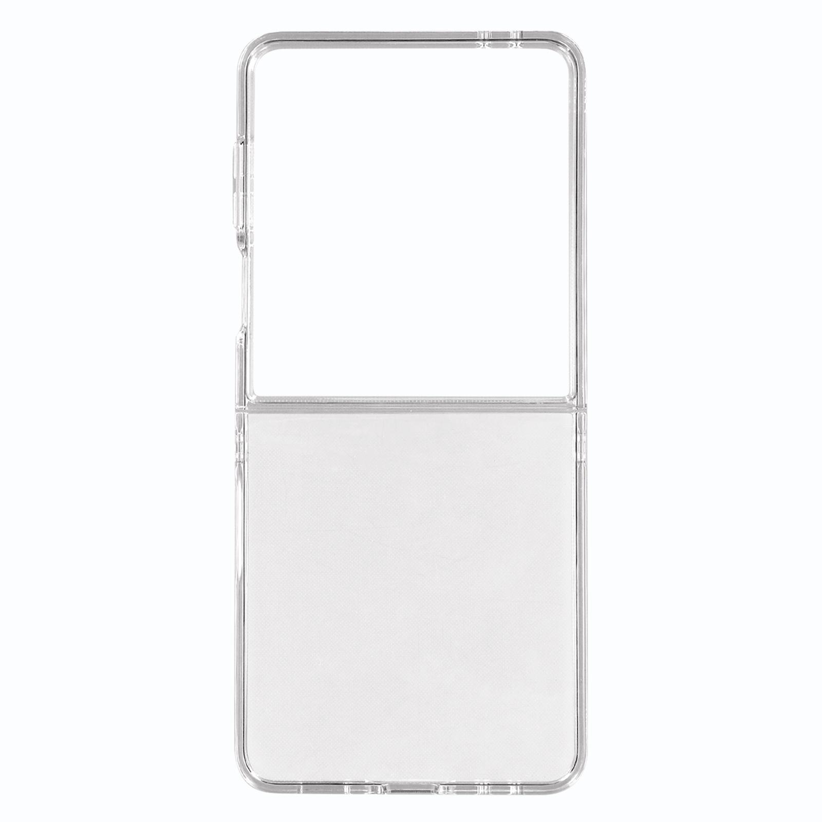 

For Samsung Galaxy Z Flip7 5G Case Slim Hard PC Shockproof Phone Back Cover Transparent