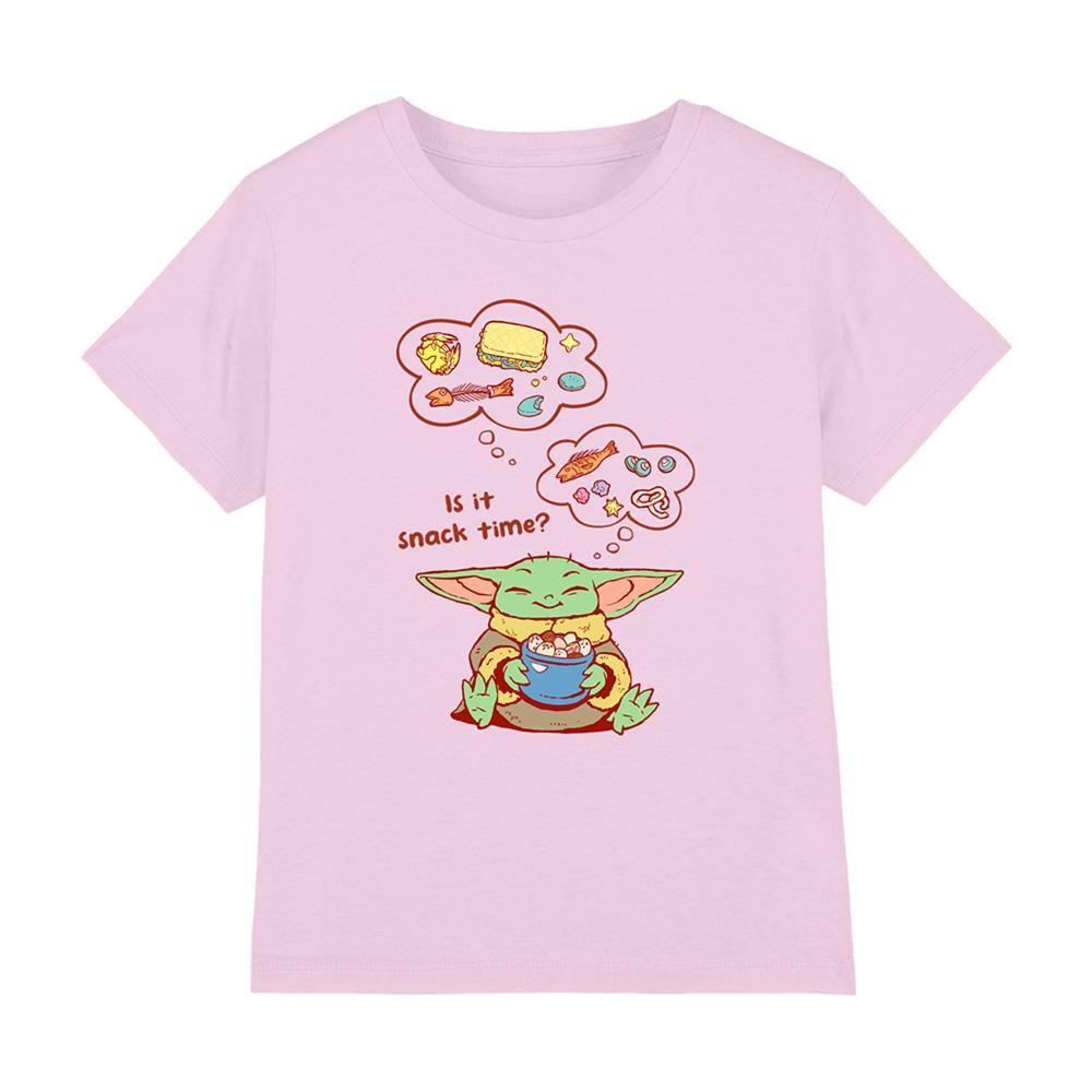 The Mandalorian & Grogu Childrens/Kids Snack Time T-Shirt