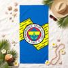 Fenerbahce SK Měkký plážový ručník Stylový ručník na pláž a k bazénu pro letní dovolenou u moře Cestování