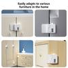 Kids Security Protection Password Lock For Fridge Drawer Cabinet Door Locks Abs Material Multi-Function Home Safety Locker