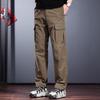 Men's Outdoor Straight-Leg Softshell Cargo Pants