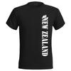 Kreatives Design Neuseeland Vertikales T-Shirt Sommer Baumwolle Kurzarm Rundhals Unisex T-Shirt Neu S3XL