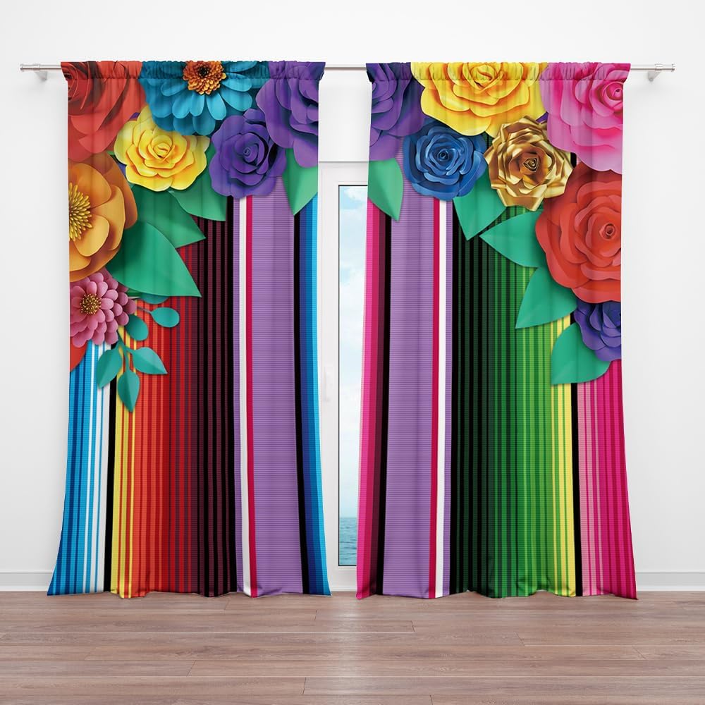 Tropical Palm Leaves Summer Window Curtain Plant Jungle Garden Nature Eco Theme Plant Living Room Balcony Bedroom Decoration