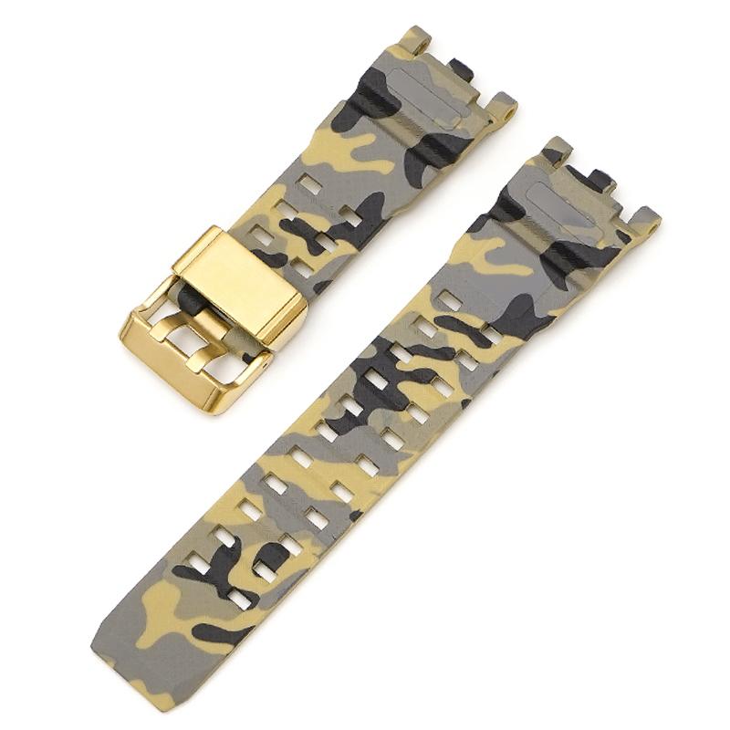 Für Casio g-shock GWG-2000 GWG2040 Ersatzband Edelstahlschließe Zubehör Band Gürtel Silikonkautschuk Uhrenarmband Armbänder