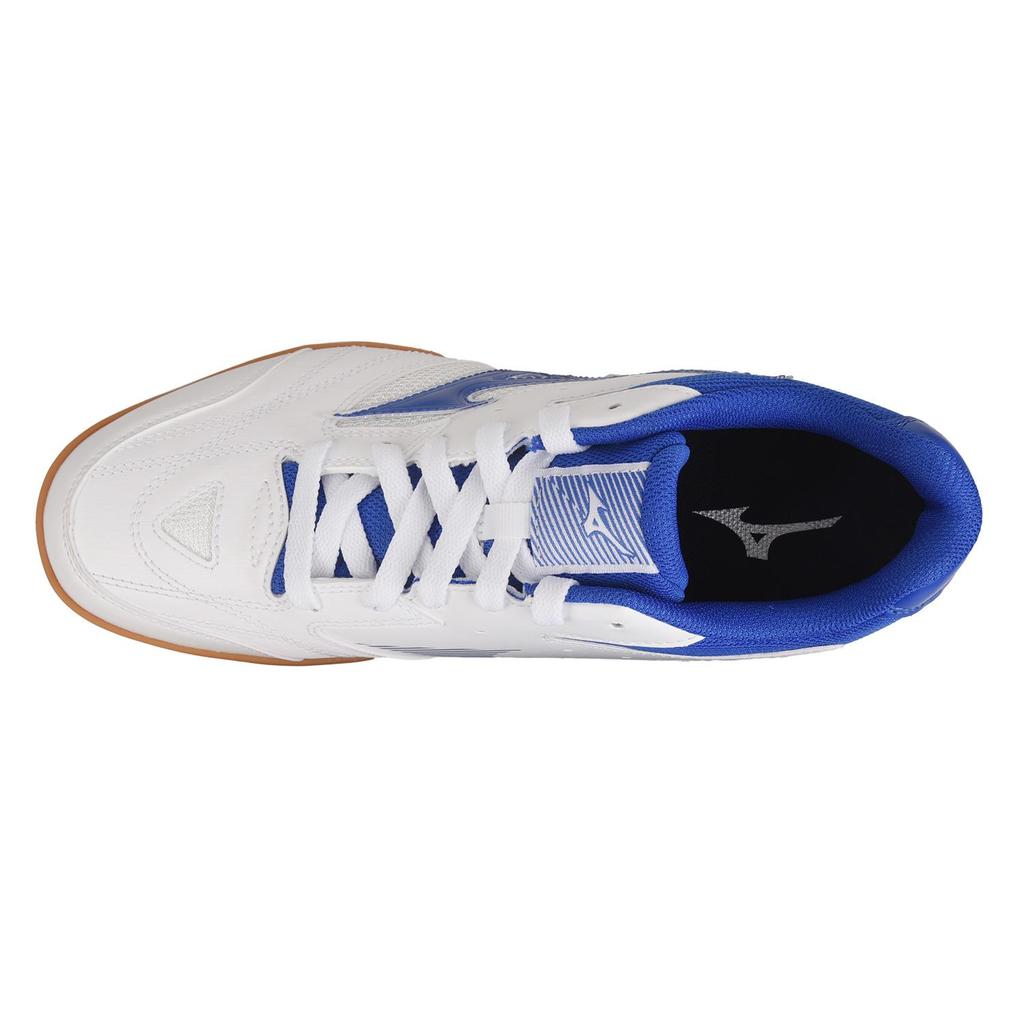 Mizuno 2026 New CROSSMATCH PLIO CN2 Table Tennis Shoes White Blue Unisex Lightweight Cushioning Professional Competition Training Shoes 81GA253112