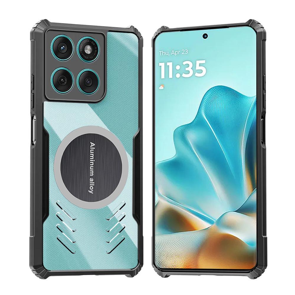 Magnetic case for Motorola MOTO Edge 70 60 50 PRO mobile phone case, acrylic protective case