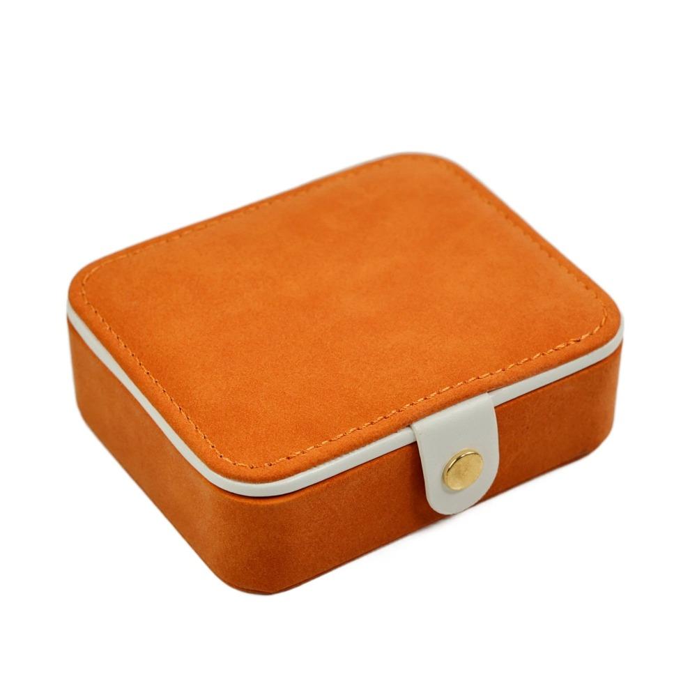 

PU Leather Jewelry Packing Bag Large Capacity Jewelry Display Box Earrings Storage Case Travel