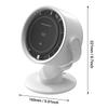 Desk Mini Fans with Turbine Blade Strong Wind Powerful USB Rechargeable Adjustable Angle 100 Gears Cooling Fan Outdoor Travel