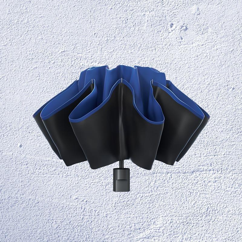 Automated 24-Bone Folding Umbrella, High-Grade Men's Dual-Use for Sun and Rain