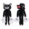 30cm Sirenhead Plush Toys Siren Head Plush Dolls Scary Black Cartoon Cat Toy Soft Stuffed Animals Figure Toys for Baby Gift