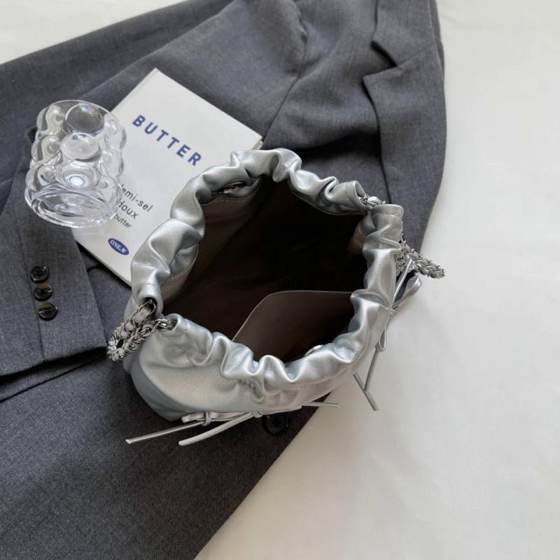 Jednobarevná řetízková kabelka, módní dámská kabelka přes jedno rameno, všestranná crossbody kabelka