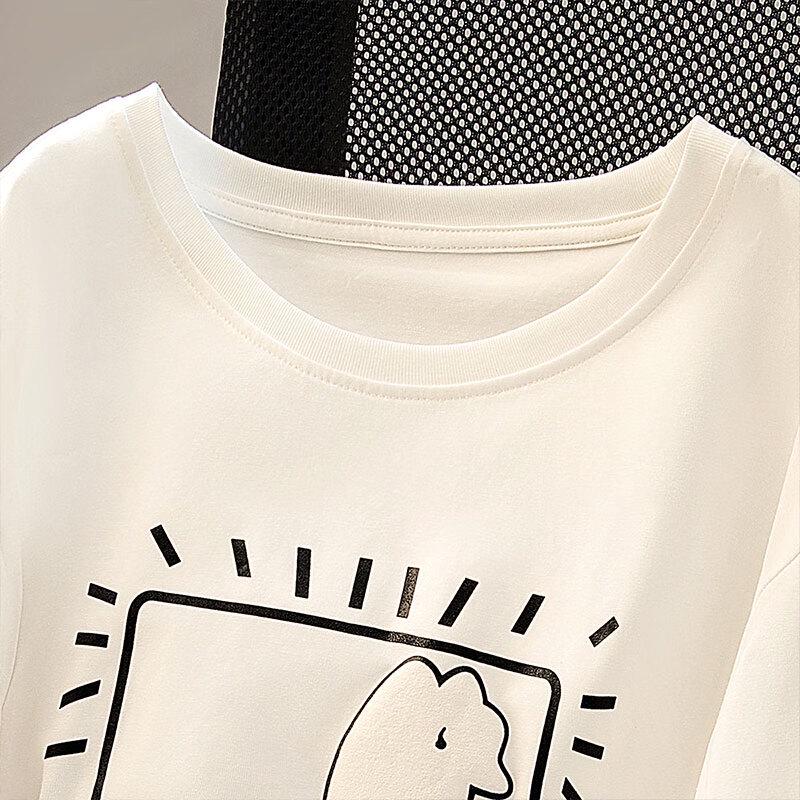 Women's Casual Printed Short-Sleeve T-Shirt